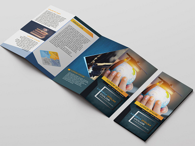 Forth fold Brochure Design design