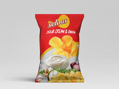 Potato Chips Packaging chips creative modern packaging design product
