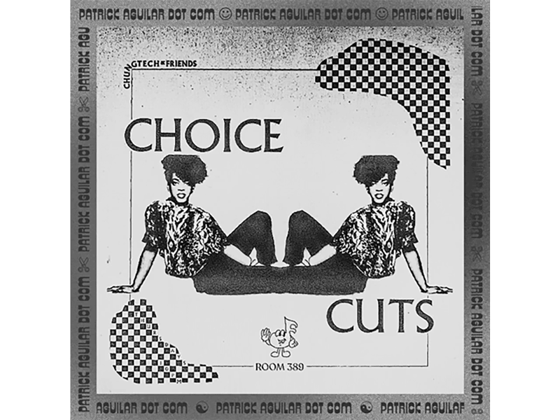 Choice Cuts DJ Party in Oakland animated gif cut and paste dj dj flyer gif retro risograph vintage