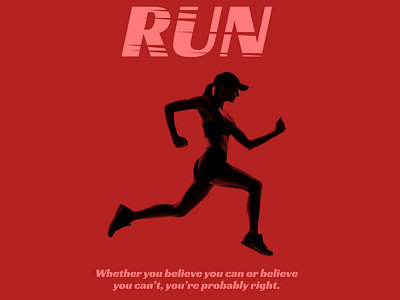 Triathlon posters - Run