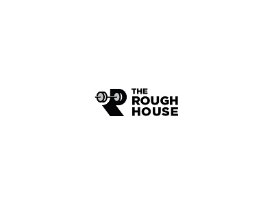 Rough House Logo app branding gym h icon illustration logo monogram r ui ux