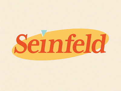 Modernizing The Seinfeld Logo branding icon logo mark seinfeld tv ui ux