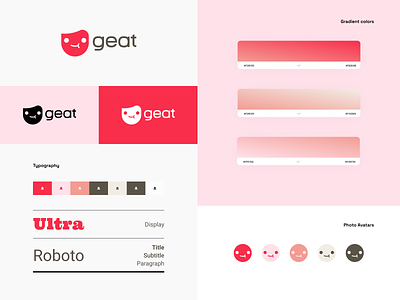 Geat App | Design System design design system graphic graphicdesign graphics mobile ui design uiux uxui