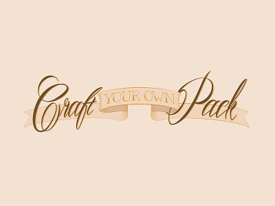 Craft Your Own Pack Branding beer branding graphic design grocery header point of purchase