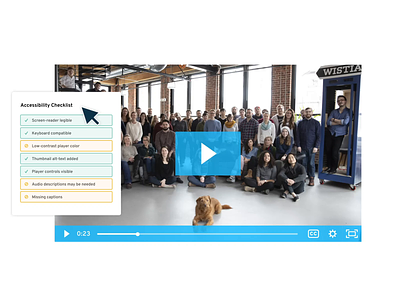 Wistia's New(ish) Accessible Video Player