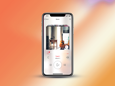 Music Player android app design interaction interface ios iphone music music app music player player player ui ui ux vector