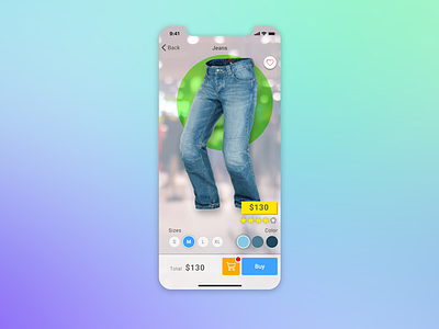 Shop item iPhone android app commerce design e commerce e commerce app illustration interface ios iphone shop ui ux vector
