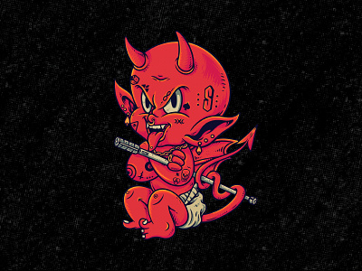 devil baby animated