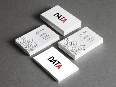 Data Logo branding data design flat icon illustration logo minimal typography vector
