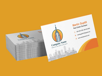 Corporate Business Card Template Design