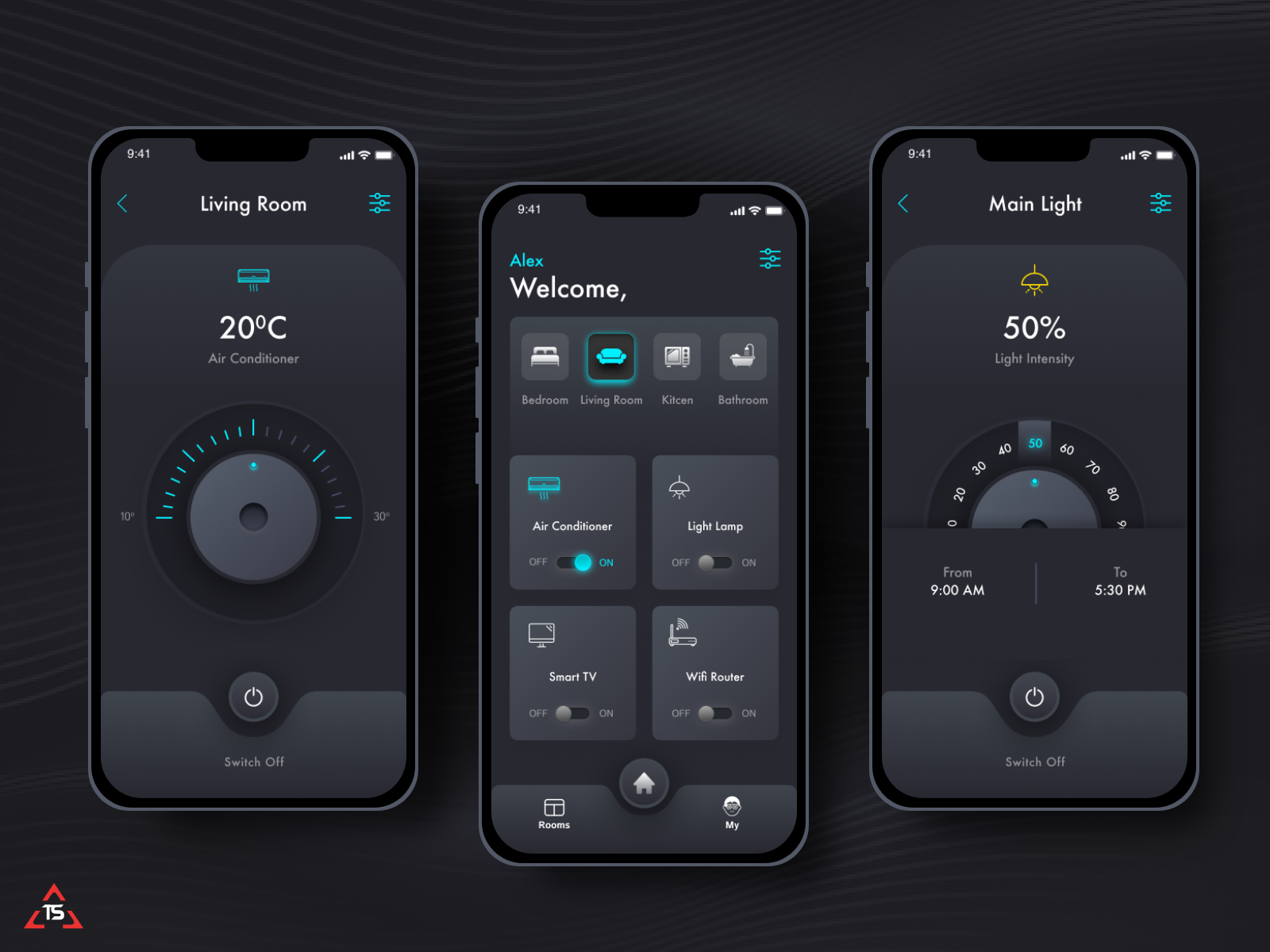 Smart Home App - IoT by TriState Technology on Dribbble