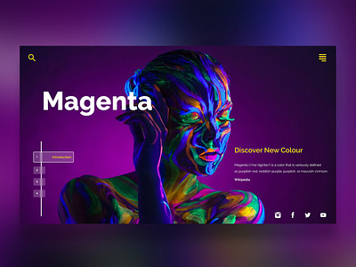 Magenta adobexd design ui uiux ux webdesign