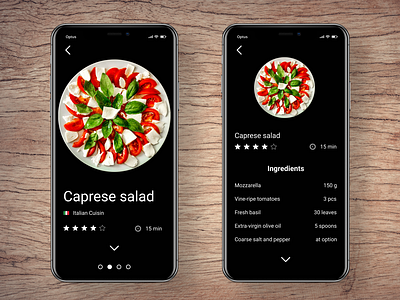 040 app cooking app dailyui design food food app recipe salad ui uidesign ux uxui