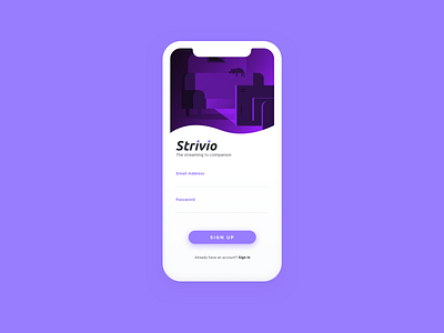 Daily UI - 001: Sign Up