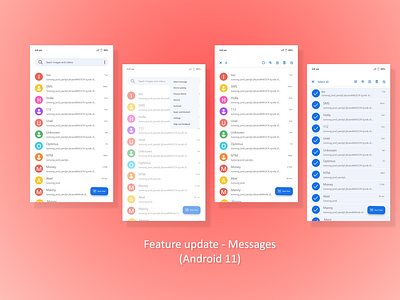 Function Update Design (Google Messages)