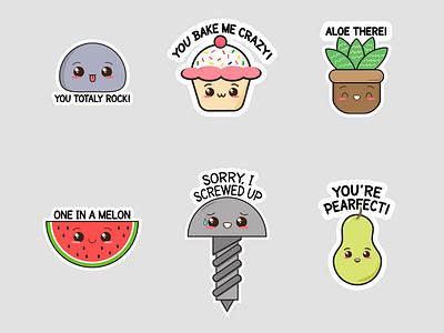 Pun Stickers