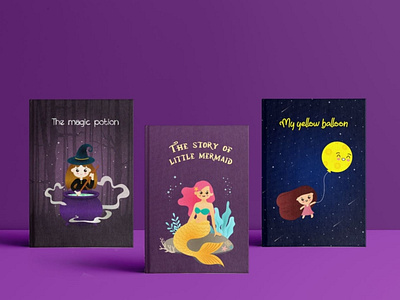 Children's Story Book Cover Illustrations
