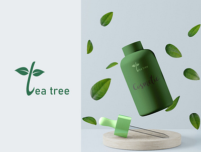 Tea tree- LOGO branding design graphic design graphic artist illustration illustrator inspiration logo