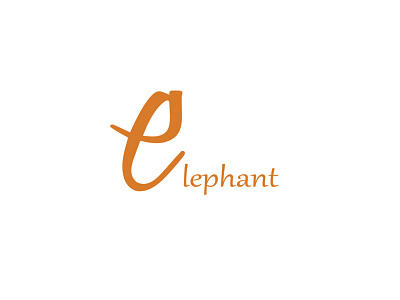 Elephant - Logo branding design graphic graphic design graphic artist illustration inspiration logo
