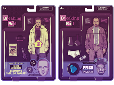 Breaking Bad action figures breaking bad tv walter white