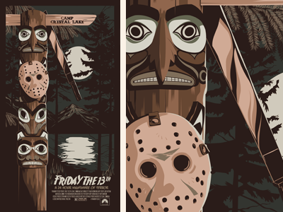 Friday the 13th horror jason movies poster