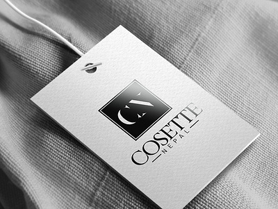 Cosette Nepal - Luxury Brand Logo brand branding design designer garments graphic design illustration logo logodesigner luxury monogram typography ui vector