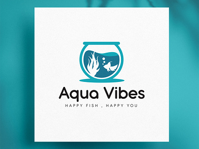Aqua Vibes branding design graphic design illustration logo typography vector