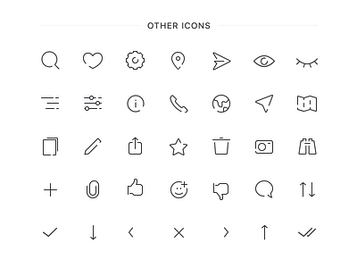 Icons for Favreka mobile app icons icons set illustration mobile mobile app ui vector