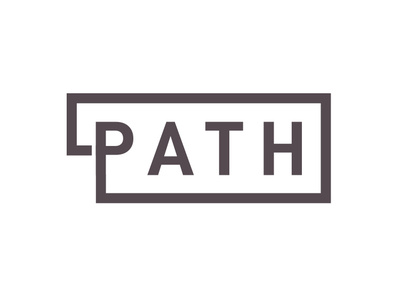 Path Logo app branding clean clever concept design flat icon identity illustration illustrator lettering logo minimal type typography ui ux vector web