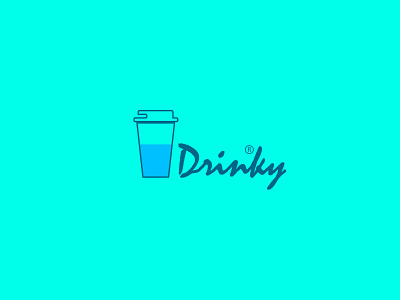 Drinky branding logodesign
