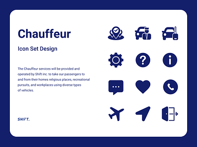 Icon System chauffeur chauffeur customer app design system icon icon system iconography ui ux