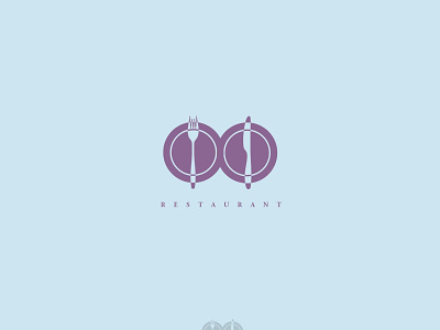 OO Restaurant branding logo design