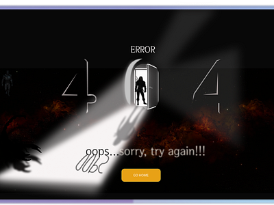 Error 404 404 404 error 404page dark design error error 404 error message error page errors figma space try again ui ux vector брендинг