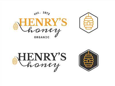 Henry's Honey Logo Design