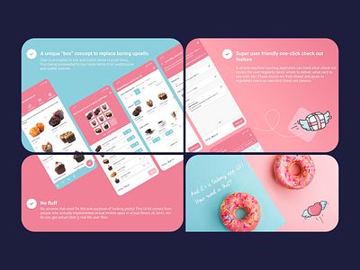 A Box 'o Awesome app bakery bakery app checkout e commerce e commerce app figma figma ui figma ui kit figmadesign figmaui mobile app mobile ui