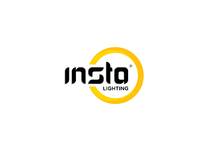 Insta bulb energy light logo logotype symbol