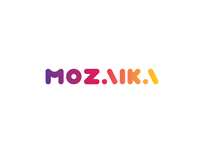 Mozaika logo logodesign logotype tyography