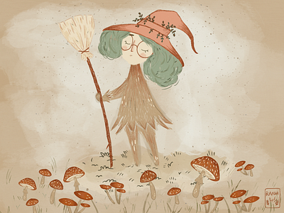 Mushroom witch 🍄 🧙‍♀️ ✨