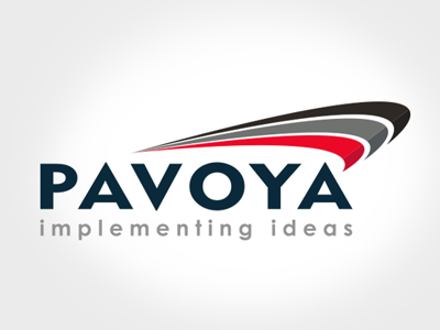 Pavoya Logo illustrator logo