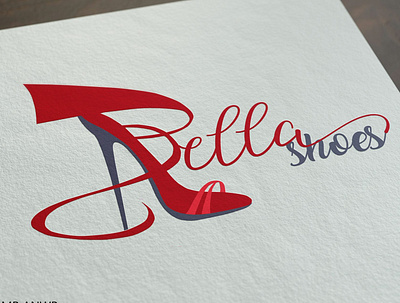 bella logo branding design illustration logo