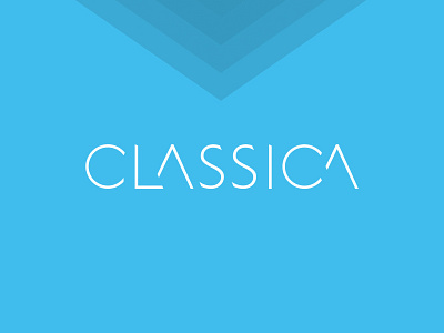 Classica 2d classic icon identity logo simple vector
