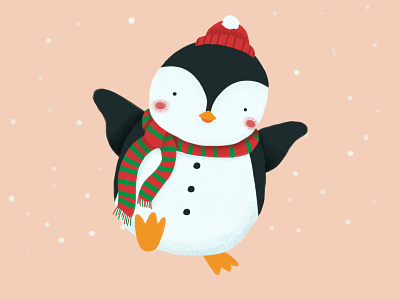 Sammy illustration pinguin