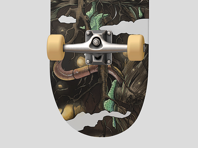 Skateboard Design WIP #1