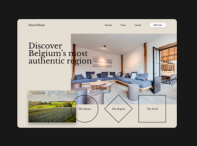 First Steps Into Webdesign booking nature ui web webdesign website