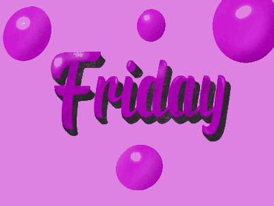 Happy Friday designer friday logo graphic design lettering lettering art logo logo art logo design logotype typo art typography