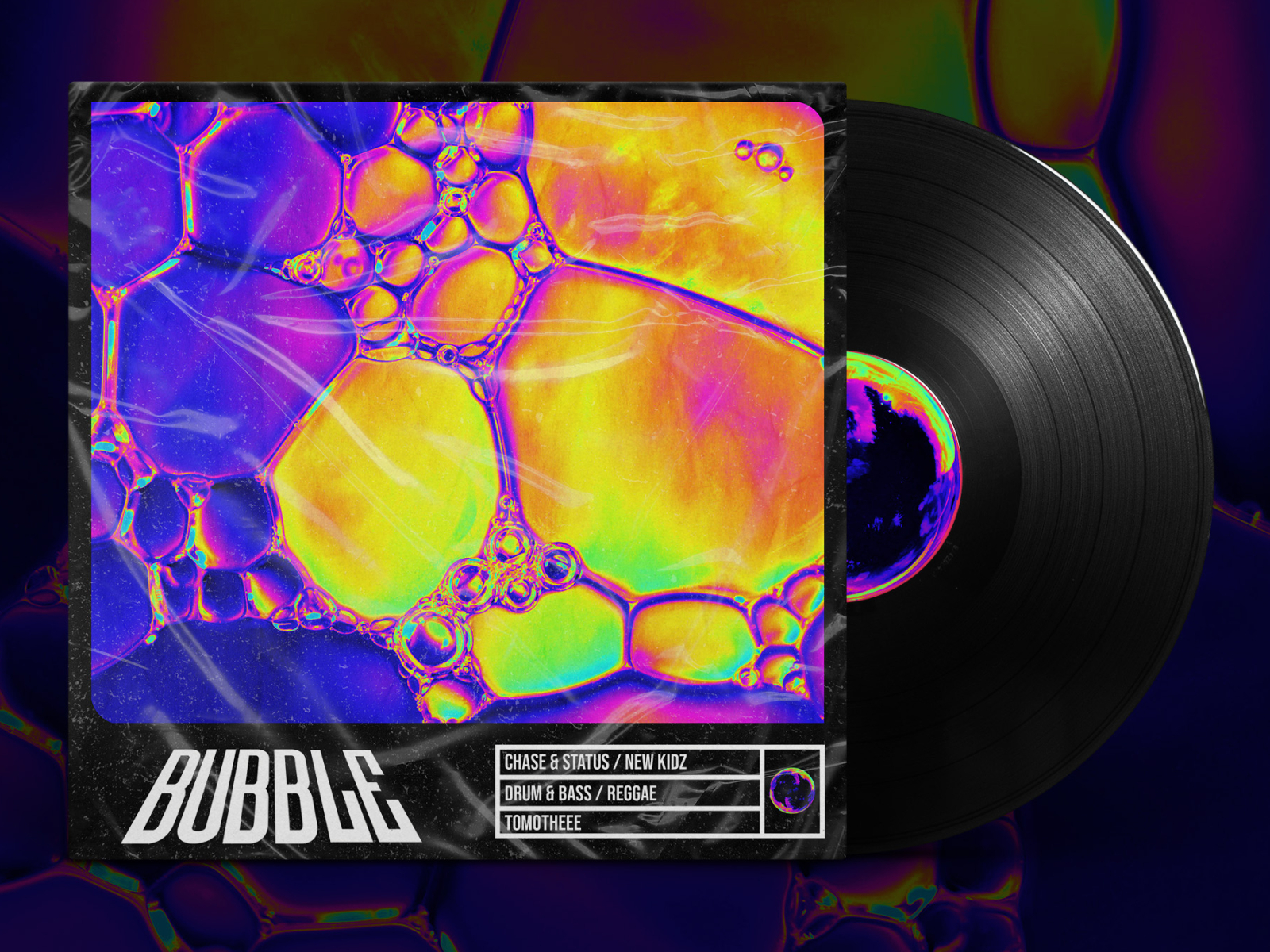 Bubble - Chase & Status - Cover design by Tom Woodward on Dribbble