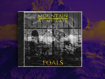 Mountain at my gate - Foals - Cover Design