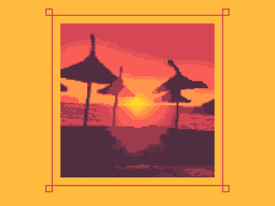 Pixel Sunset