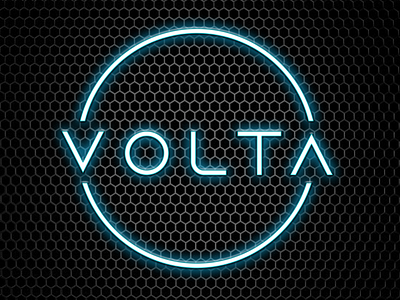 VOLTA logo - Electric Car branding