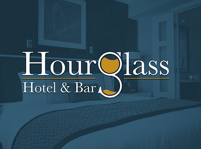 Hourglass - Hotel Branding Project bar logo brand design branding branding and identity hotel hotel logo